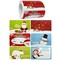 Wrapables Christmas Sticker Labels, Christmas Holiday Adhesive Gift Tags for Gifts & Stationery